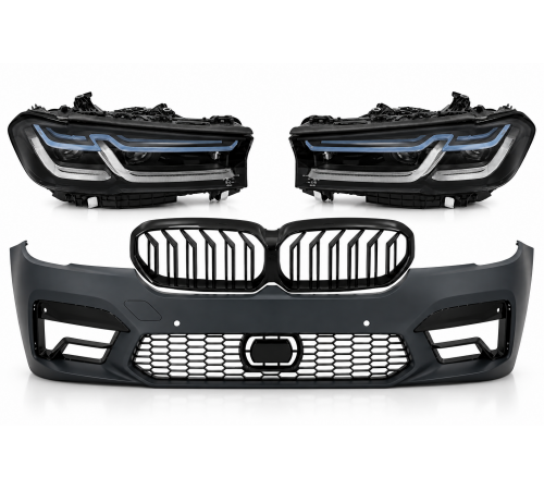 BMW 5 serijos G30 priekio perdarymo komplektas į M5 LCI F90 (2017-2020) modeliams
